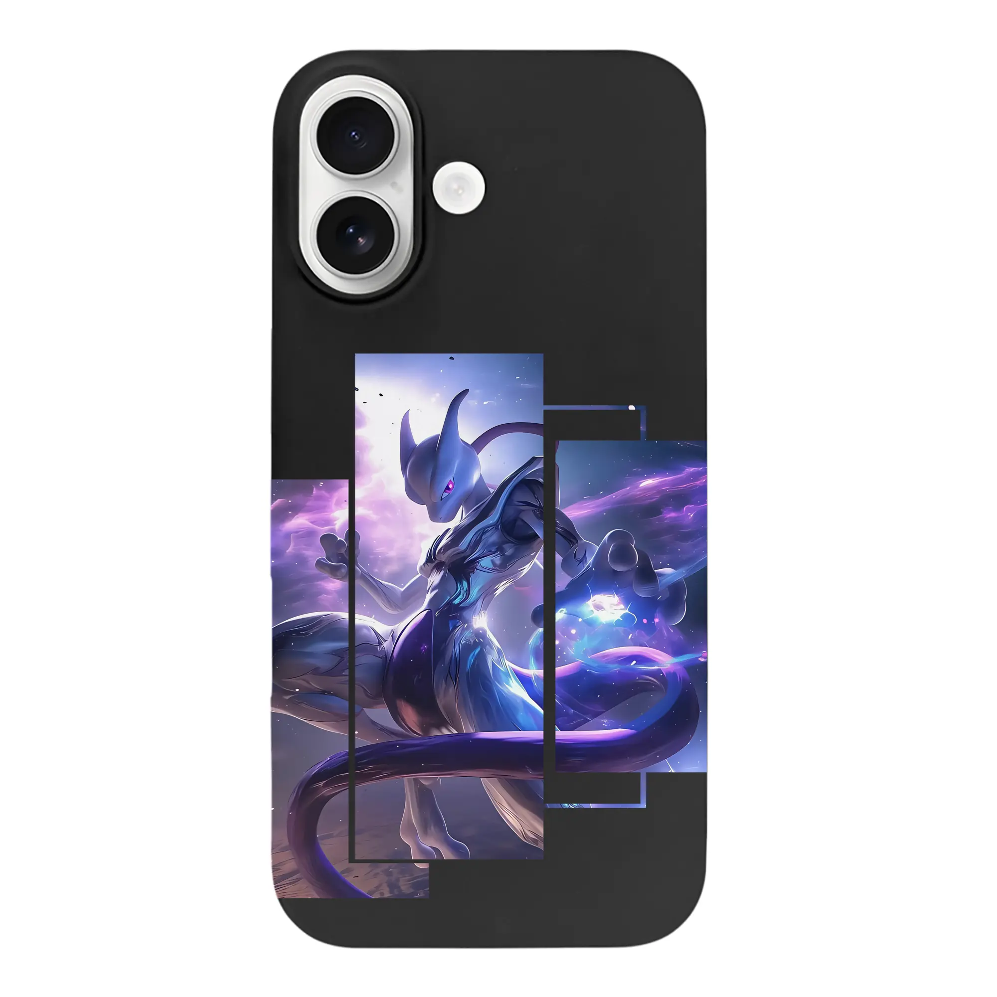 ポケモン グッズ,ミュウツー - iPhone 17 シリーズ シリコンケース 薄型 耐衝撃 指紋防止 ソフトタッチカバー 精密フィット 傷防止 保護ケース iPhone 17/17 Air/17 Pro/17 Pro Max 対応